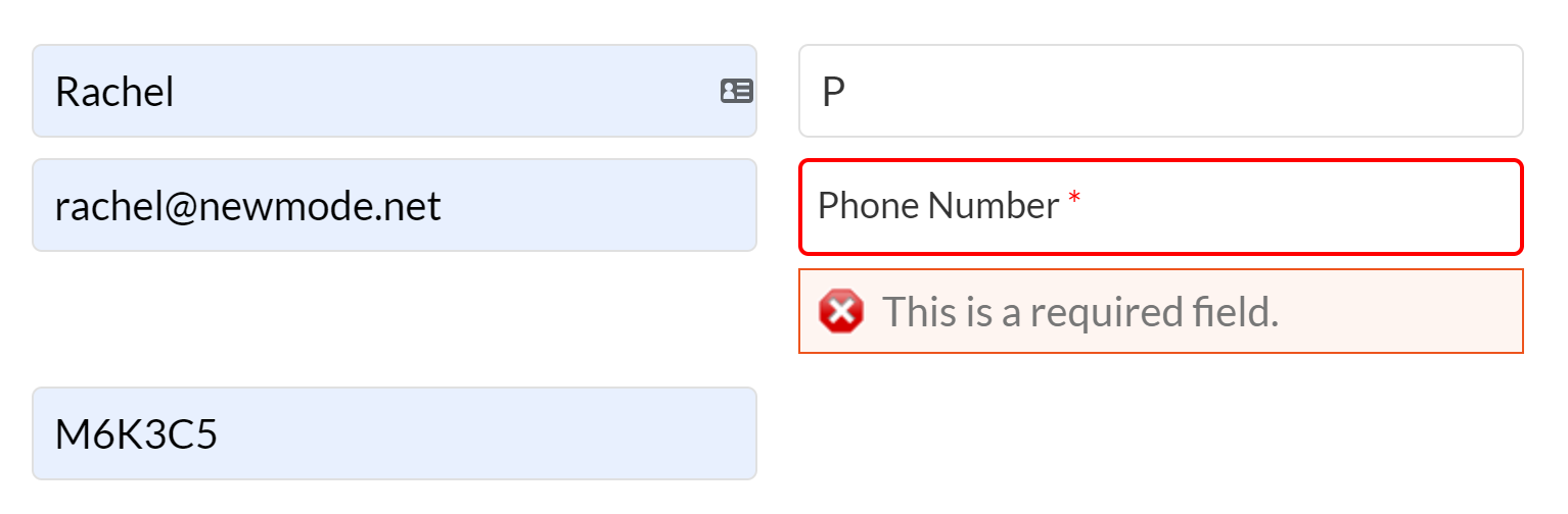 Phone-required-form